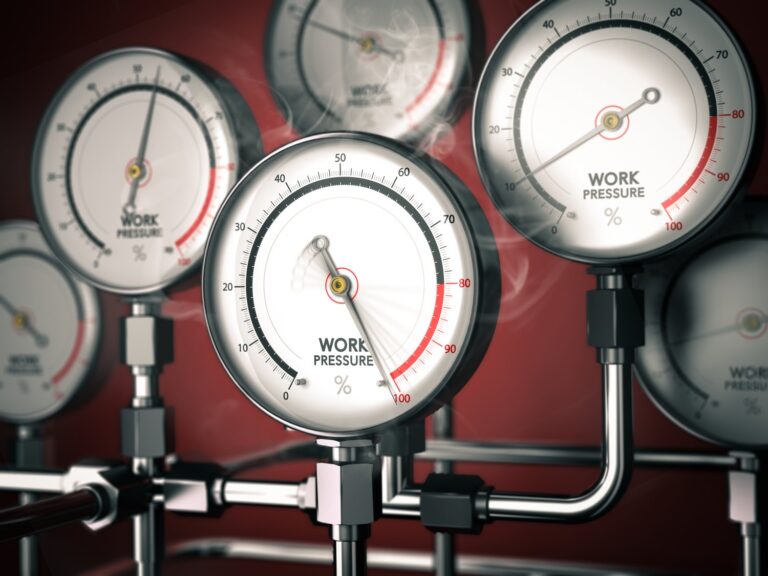 Awaria systemu kontroli ciśnienia w instalacjach wysokociśnieniowych